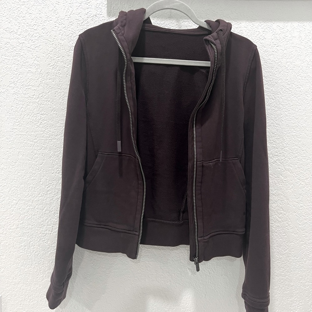 Purple Lulu Lemon Zip Up Jacket